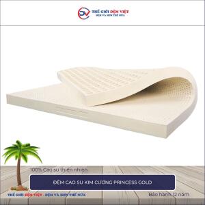 Đệm cao su Kim Cương Princess Gold